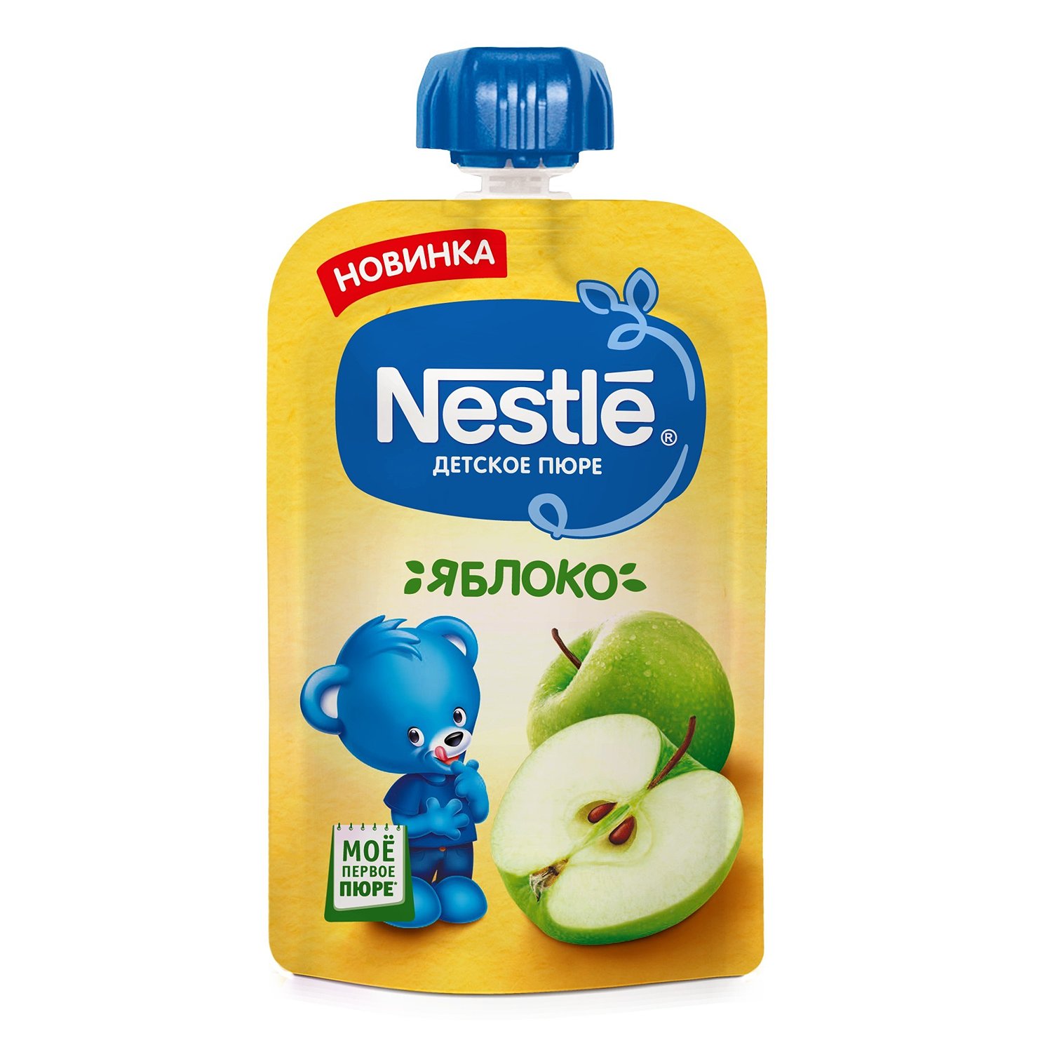 Пюре Nestle яблоко 90 г, с 4 месяцев