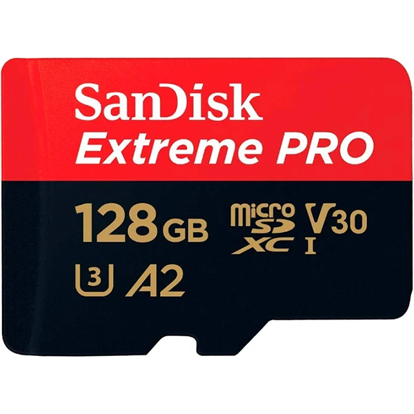 Карта памяти SanDisk Extreme Pro microSDXC 128GB