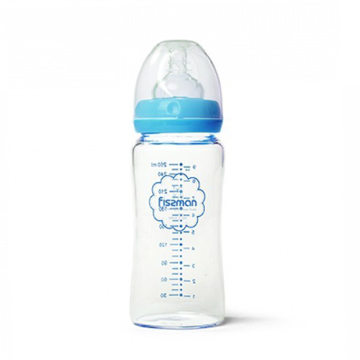 Бутылочка для кормления Fissman 9164 260 мл бутылочка для хранения с распылителем 30 мл микс прозрачный