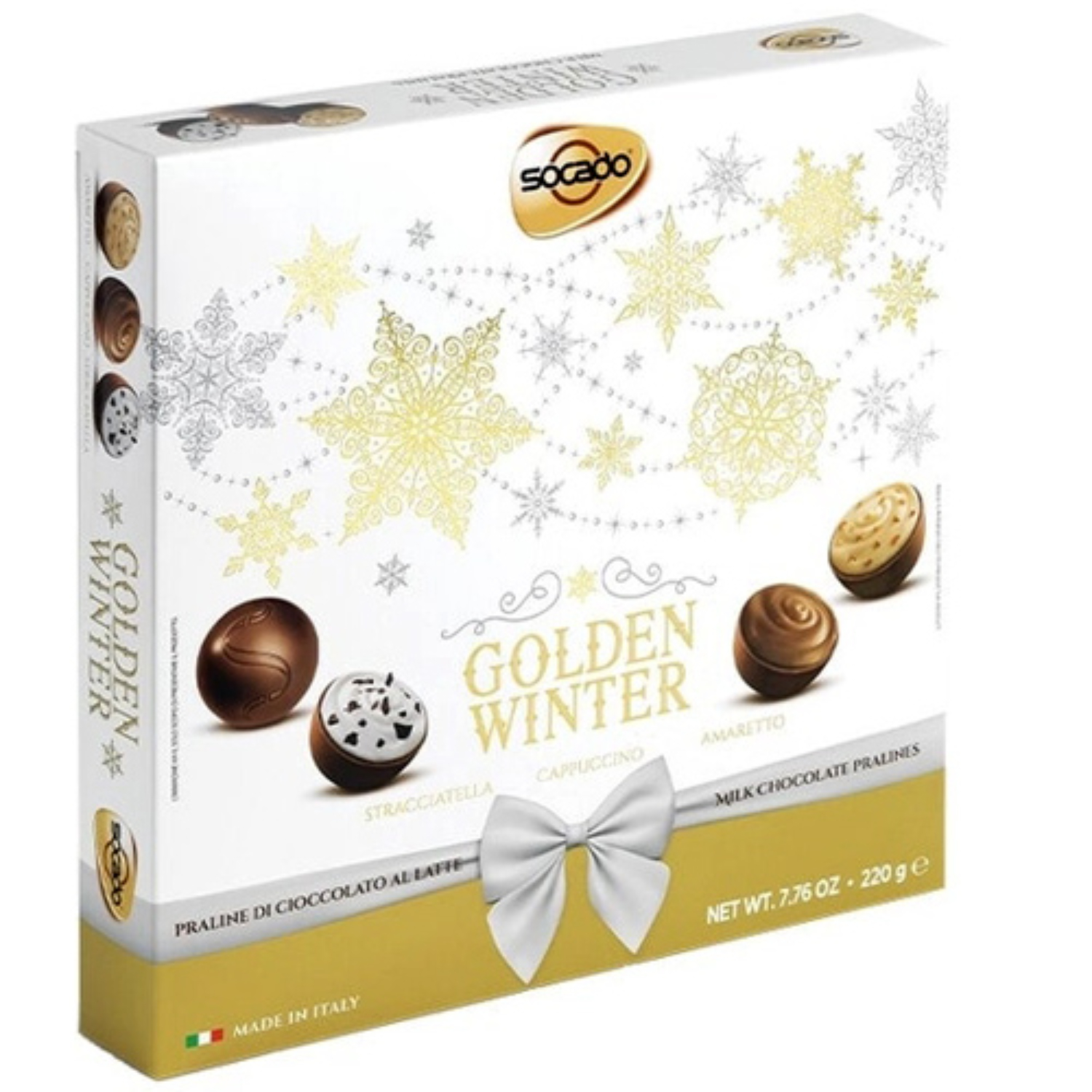 Ассорти Socado Golden winter молочный шоколад 220 г 1290₽
