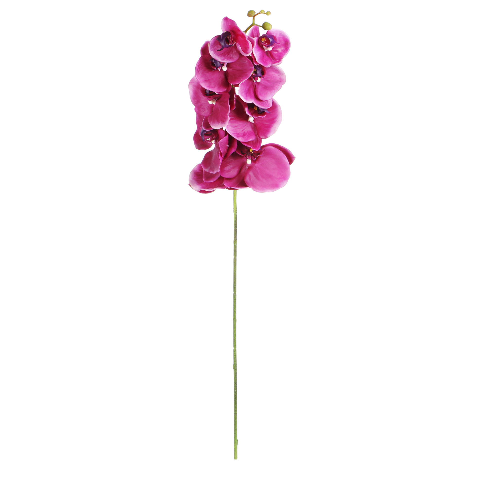Цветок искусственный Fuzhou light орхидея бордо 102см ок искусственный fuzhou light в горшке орхидея тигровая 62 см