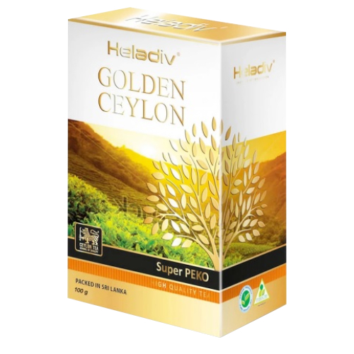 фото Чай черный heladiv golden ceylon super peko, 100 г