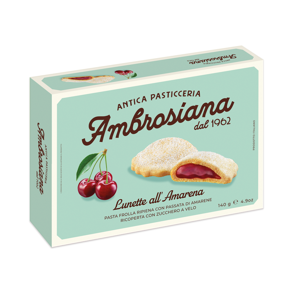 Печенье Ambrosiana Pazerotti вишня 140 г