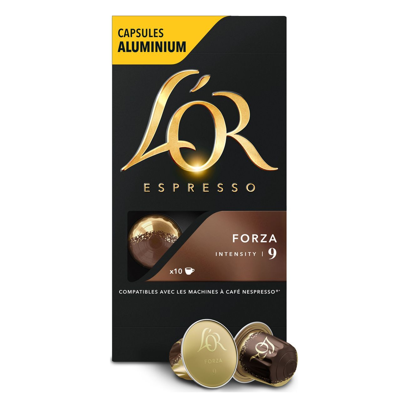 Кофе в капсулах L`OR Espresso Forza 10х52 г кофе в капсулах l or espresso forza 10х52 г