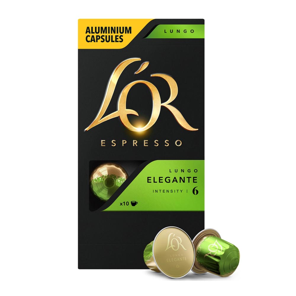 Кофе в капсулах L`OR Espresso Lungo Elegante 10x52 г