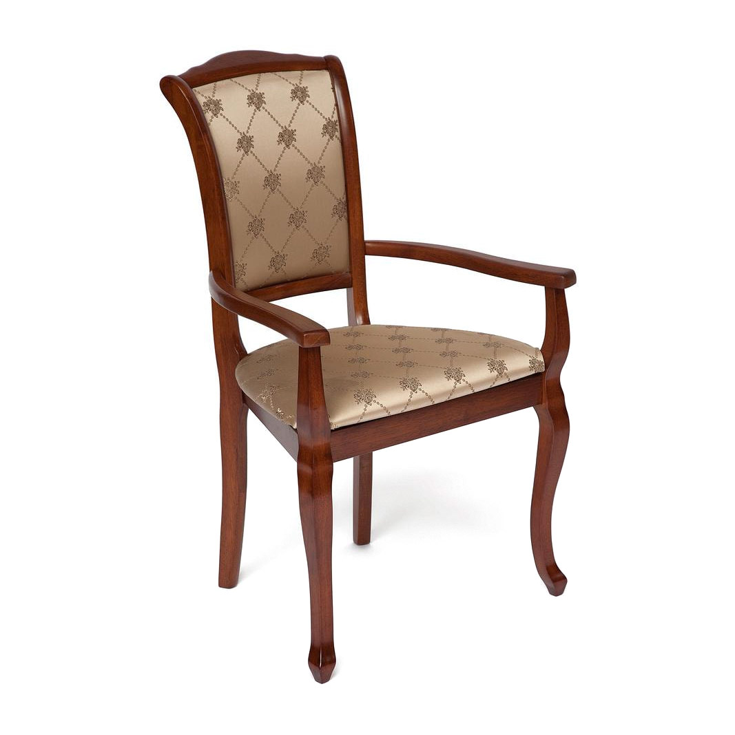 Кресло TC tobacco 60х54х96 см современное обеденное кресло из массива дерева поролоновое сиденье с подушкой в стиле ретро обеденный стул для столовой гостиной настол