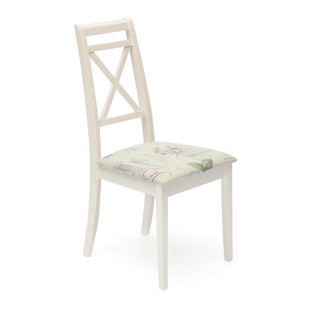 Стул TC ivory молочный 45х53х97 см кресло маятник мебелик модель 68 ткань ультра минт каркас молочный дуб