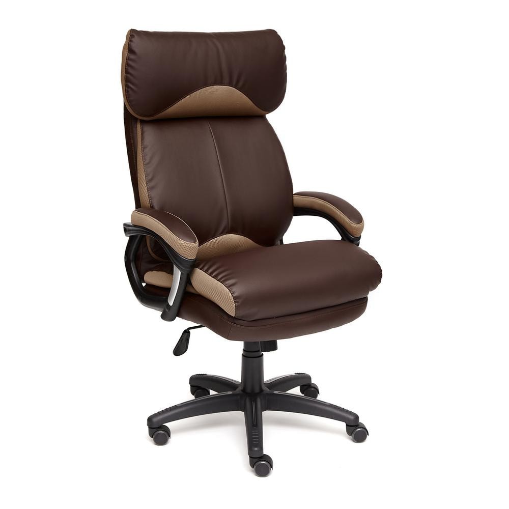 Кресло компьютерное TC коричневый 129х70х48 см