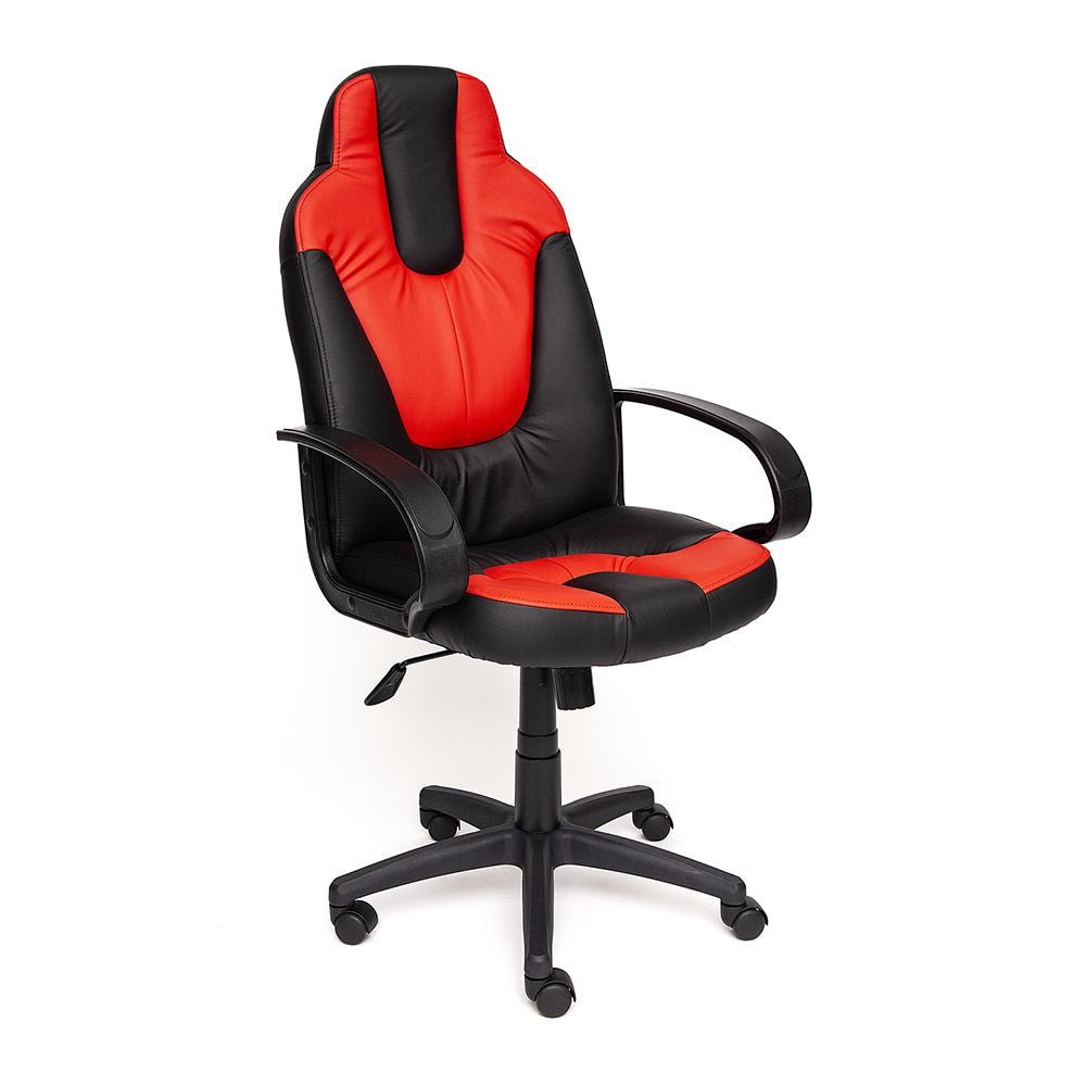 Кресло компьютерное TC красный 124х65х51 см, цвет черный - фото 1