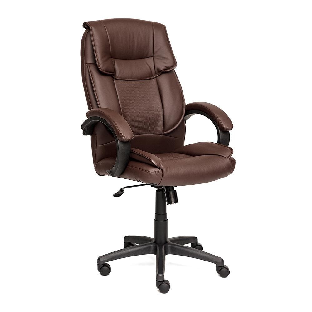 Кресло компьютерное TC коричневый 129х66х53 см матовое кресло руководителя grand коричневый иск кожа бронза ткань