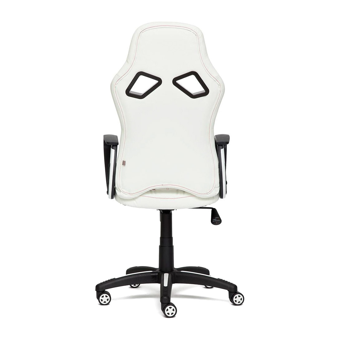 Кресло компьютерное TC белый 132х61х47 см, цвет черный - фото 6