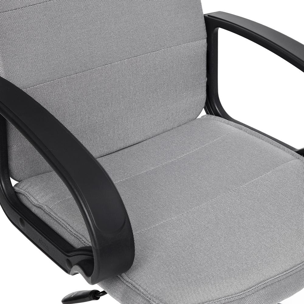 Кресло компьютерное TC серый 127х63х50 см - фото 8