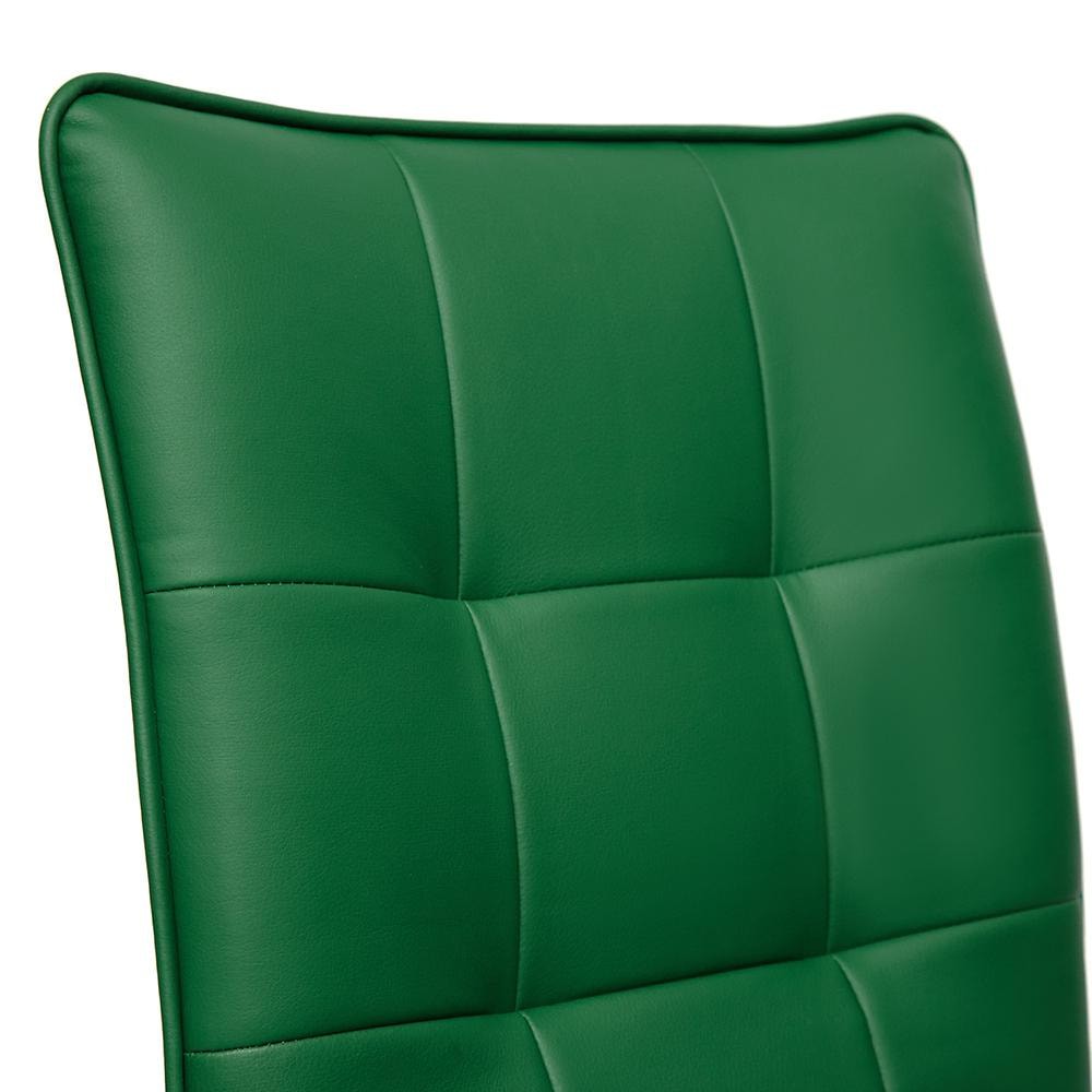 Кресло компьютерное TC зелёный 98х44х43 см, цвет хром - фото 2