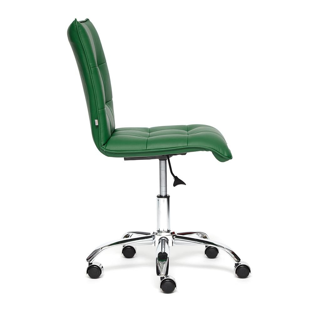 Кресло компьютерное TC зелёный 98х44х43 см, цвет хром - фото 8