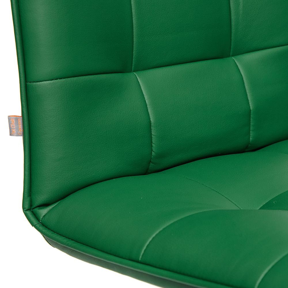 Кресло компьютерное TC зелёный 98х44х43 см, цвет хром - фото 14