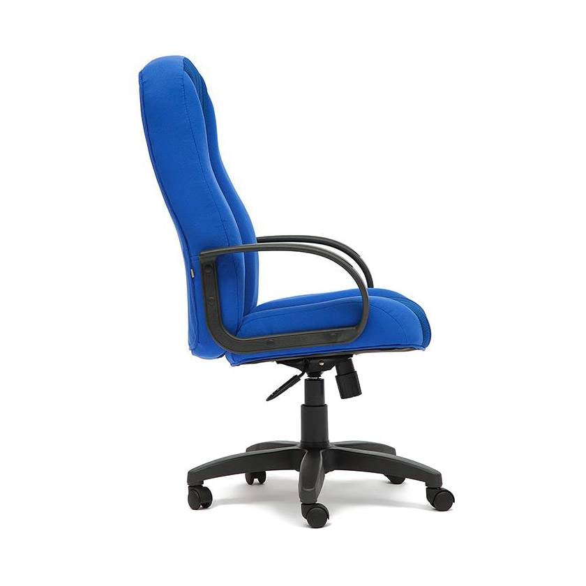 Кресло компьютерное TC синий 132х65х50 см, цвет черный - фото 3