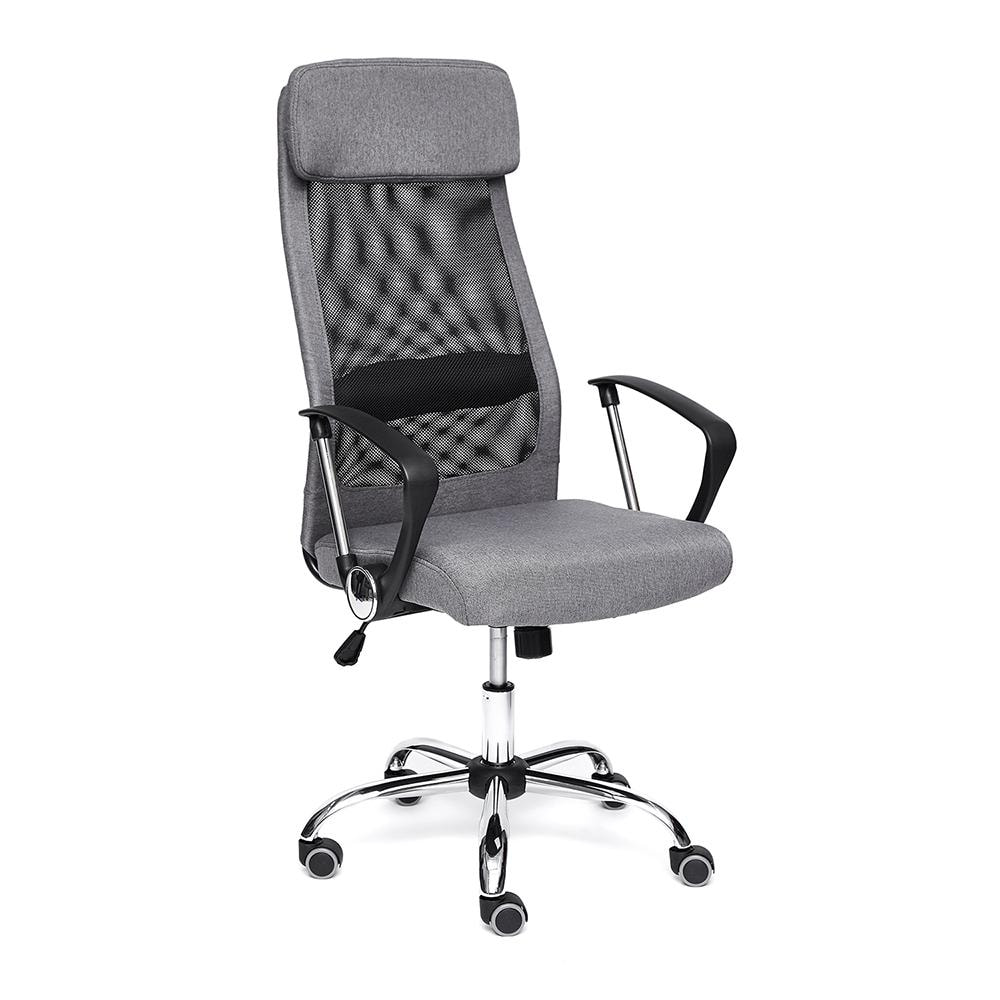 Кресло компьютерное TC серый 128х59х49 см кресло офисное tc до 100 кг 96х45х40 см серый
