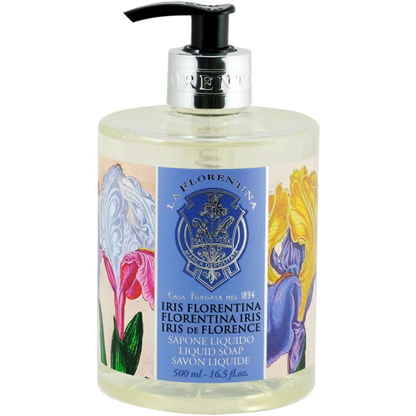 Жидкое мыло La Florentina Флорентийский ирис 500 мл жидкое мыло la florentina lavender 500