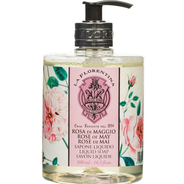 Жидкое мыло La Florentina Майская роза 500 мл жидкое мыло la florentina lavender 500 мл