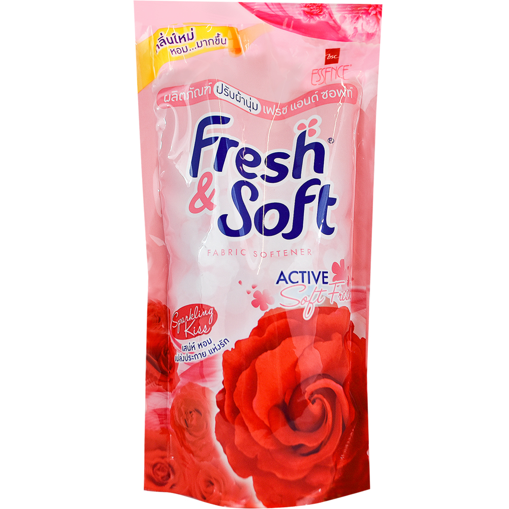 Кондиционер для белья Lion Fresh&Soft Искристый поцелуй 600 мл туалетная жидкость thetford b fresh pink 2 л