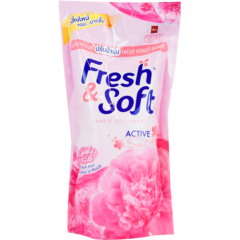 Кондиционер для белья Lion Fresh&Soft Сладкий поцелуй 600 мл туалетная жидкость thetford b fresh pink 2 л
