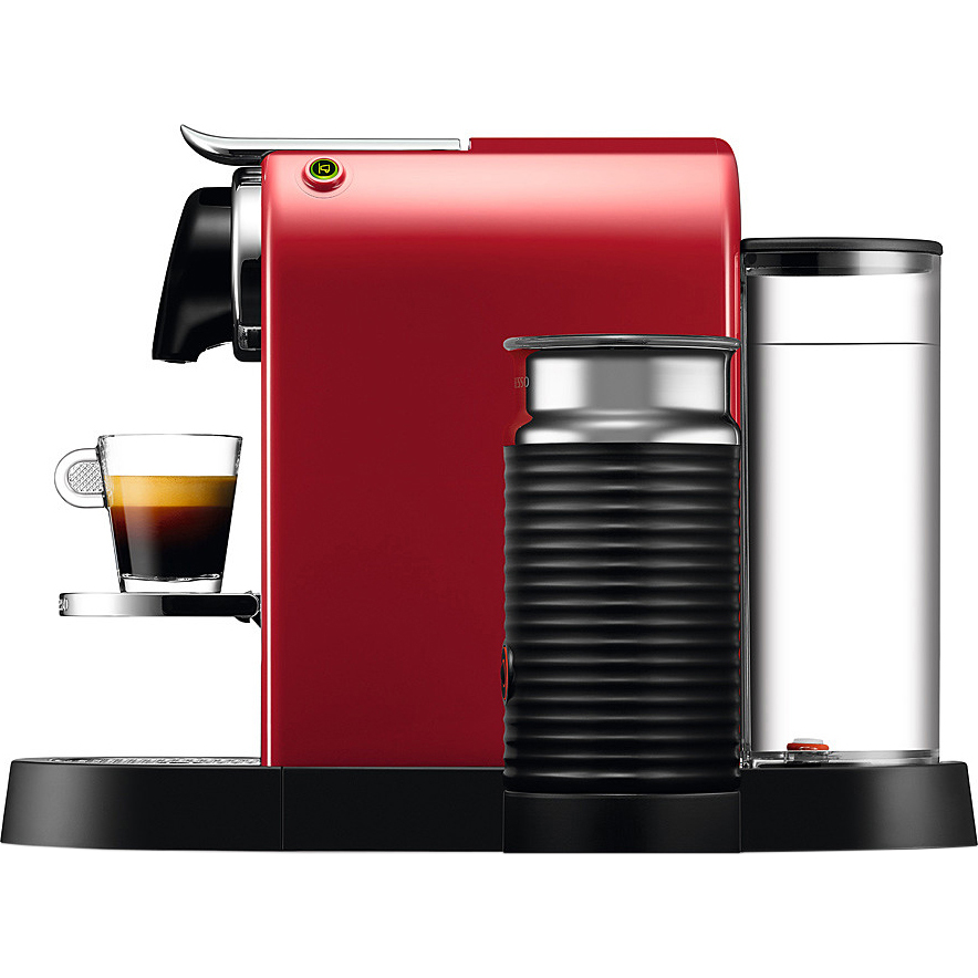 Кофеварка Nespresso CitizMilk C123 Cherry Red