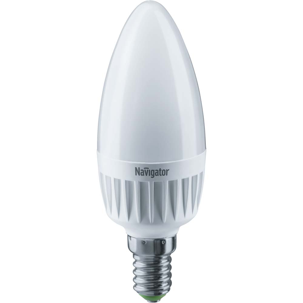 Лампа светодиодная Navigator свеча 7Вт 2700-4000К 3 цвета Е14