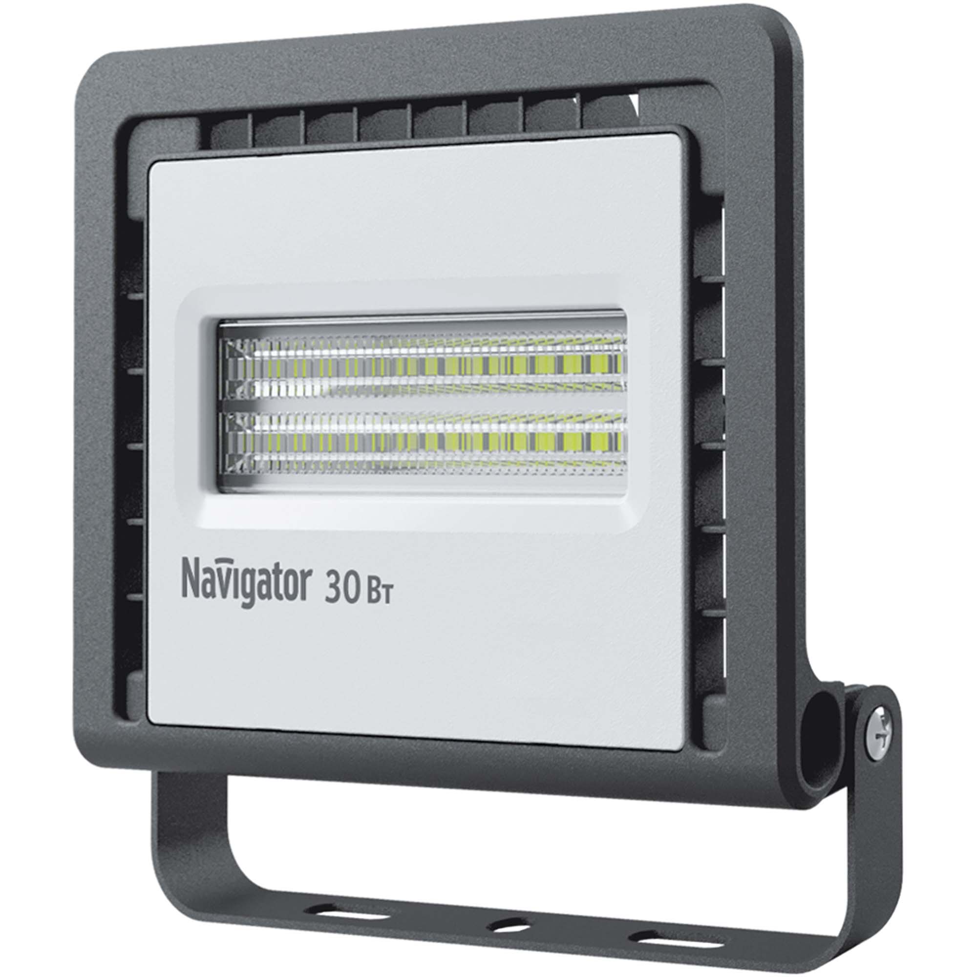 Прожектор Navigator led 30вт холодный свет лампа люминесцентная navigator t4 30вт цоколь g5 холодный свет