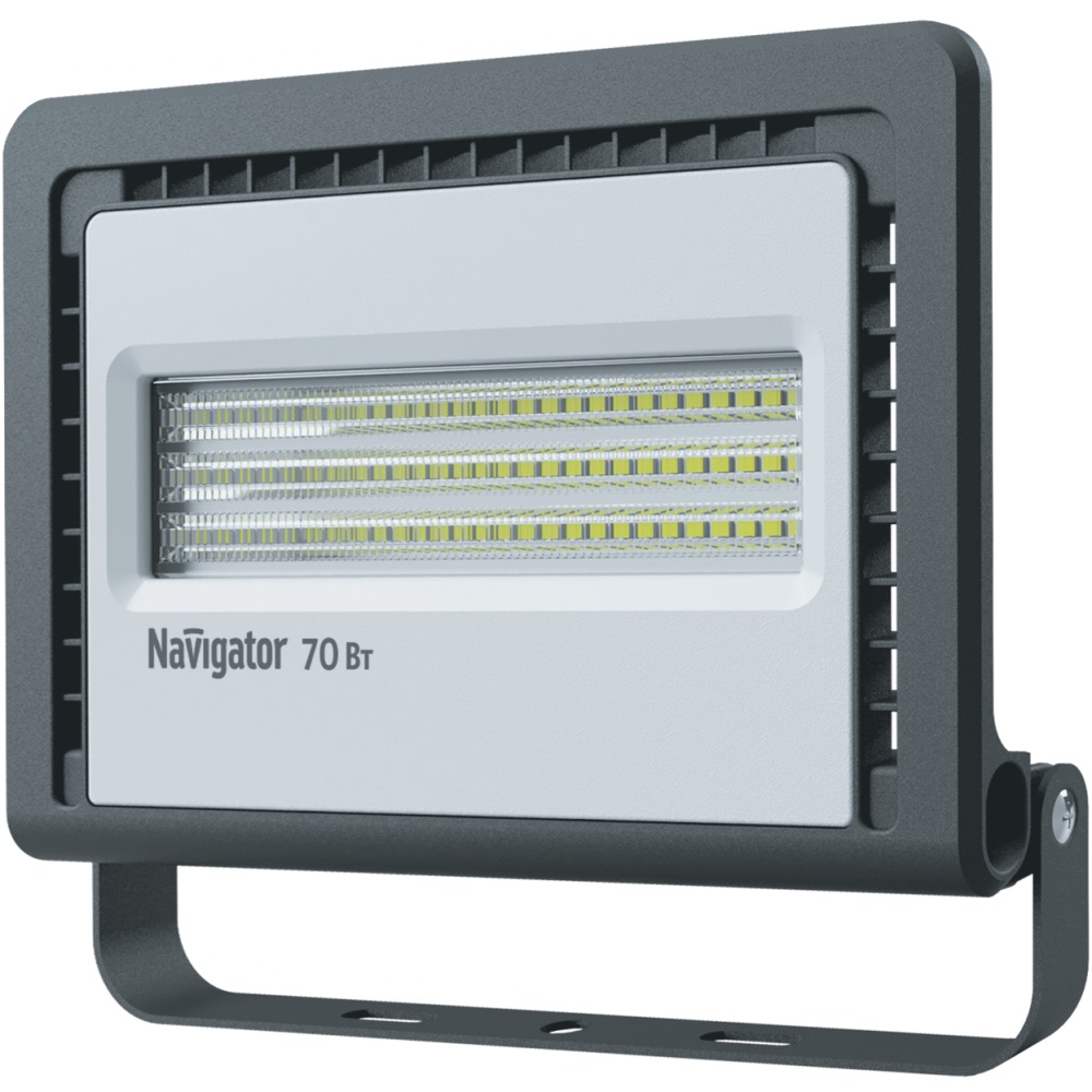 Прожектор светодиодный Navigator 70 вт 4000К холодный свет прожектор светодиодный navigator 4100лм 4000к 50вт 65ip черный