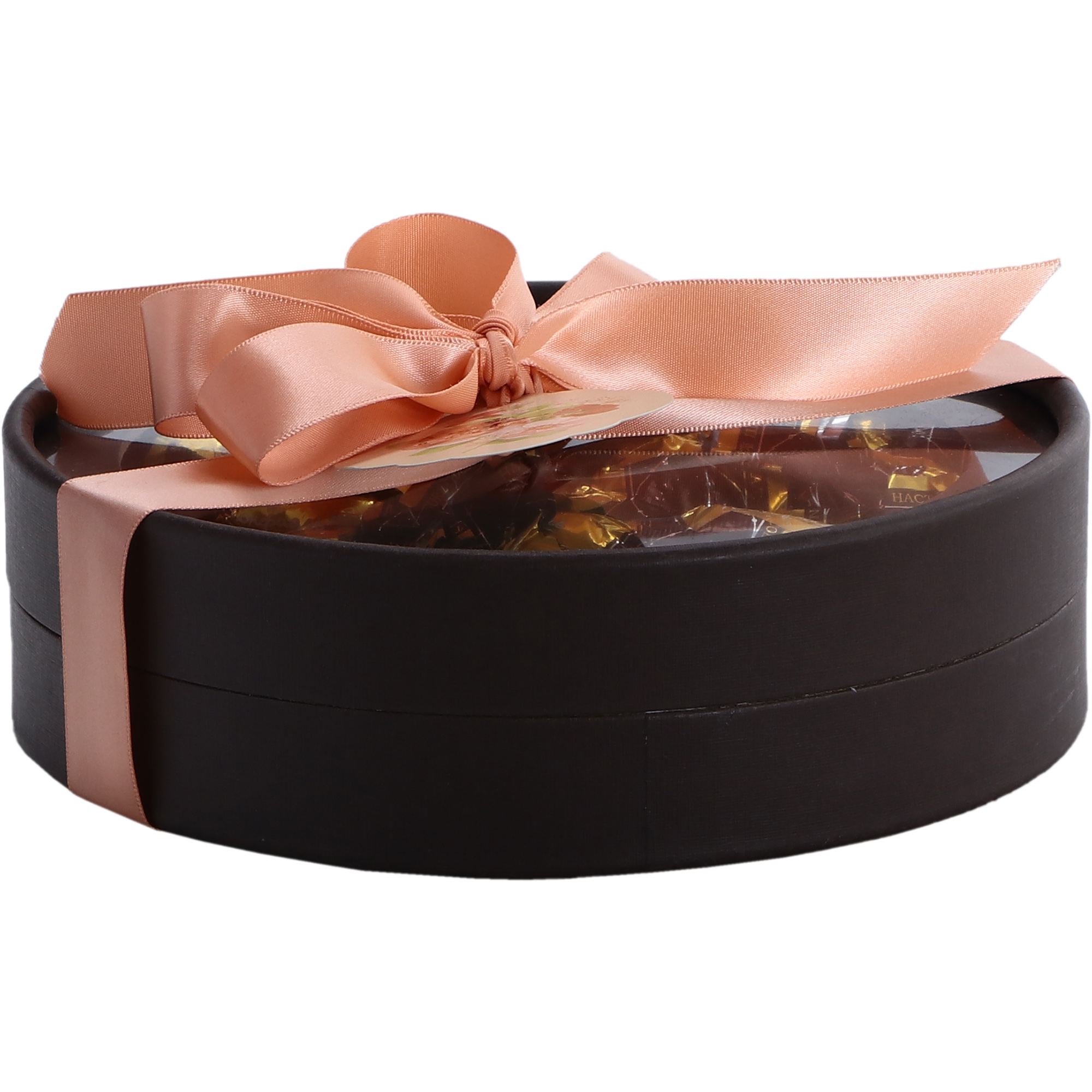 Набор конфет Конфаэль Коробка круглая, 415 г набор конфет конфаэль финик с имбирем в шоколадной глазури 180 г