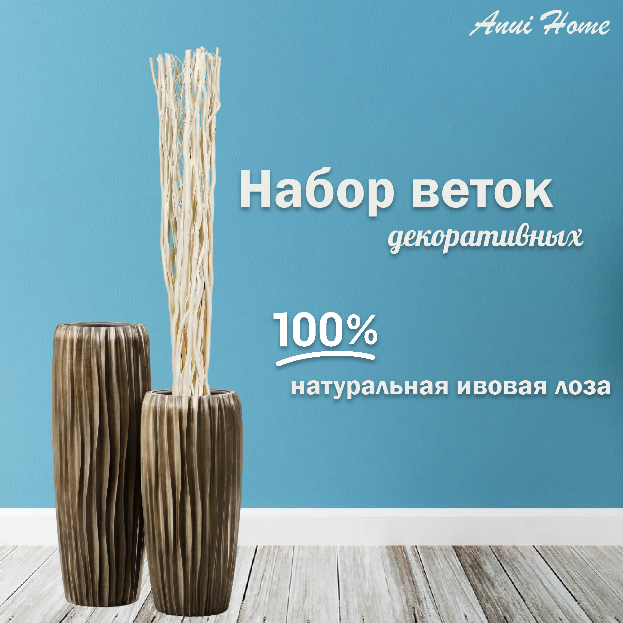 Набор веток Anui Home Ива 85 см Вид№2