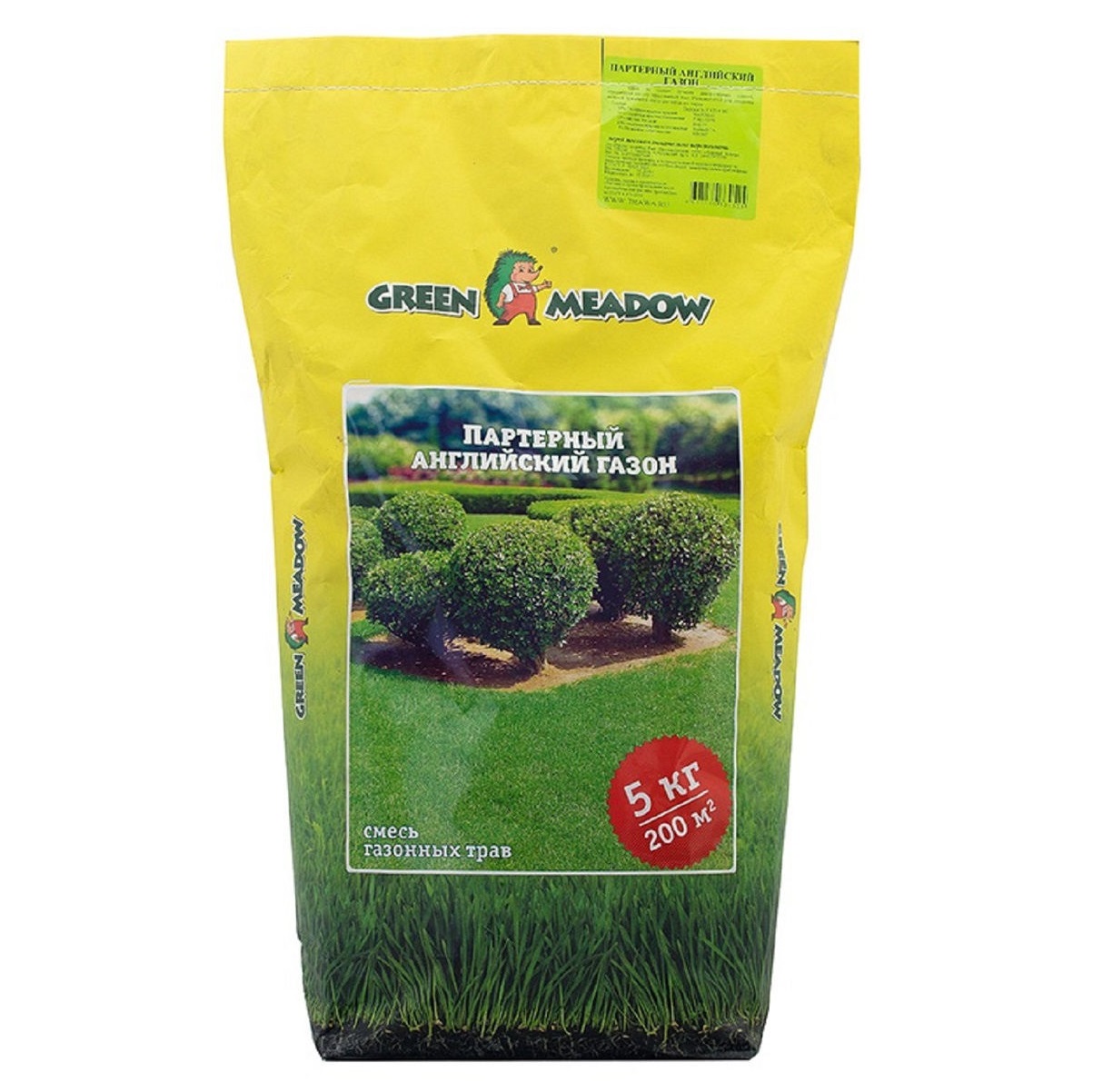 Газон Green Meadow партерный английский 5 кг декоративный газон green scape английский газон 5 кг