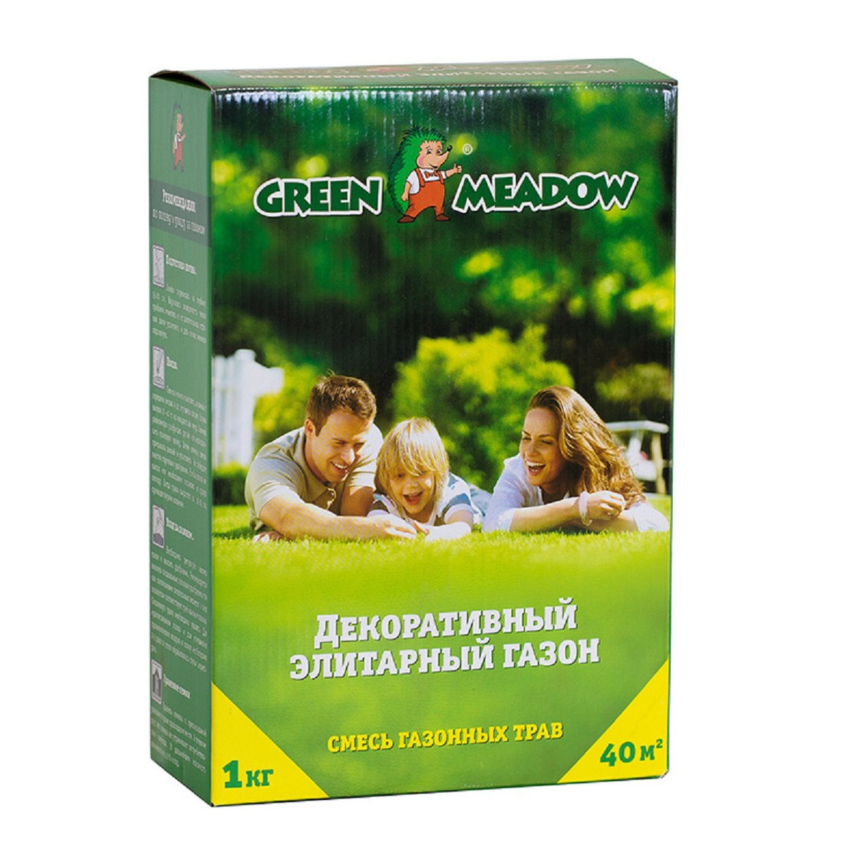 фото Газон green meadow декоративный элитарный 1 кг