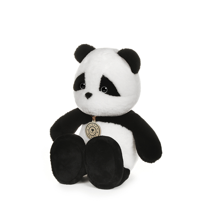 фото Игрушка мягкая maxitoys fluffy heart панда 25 см