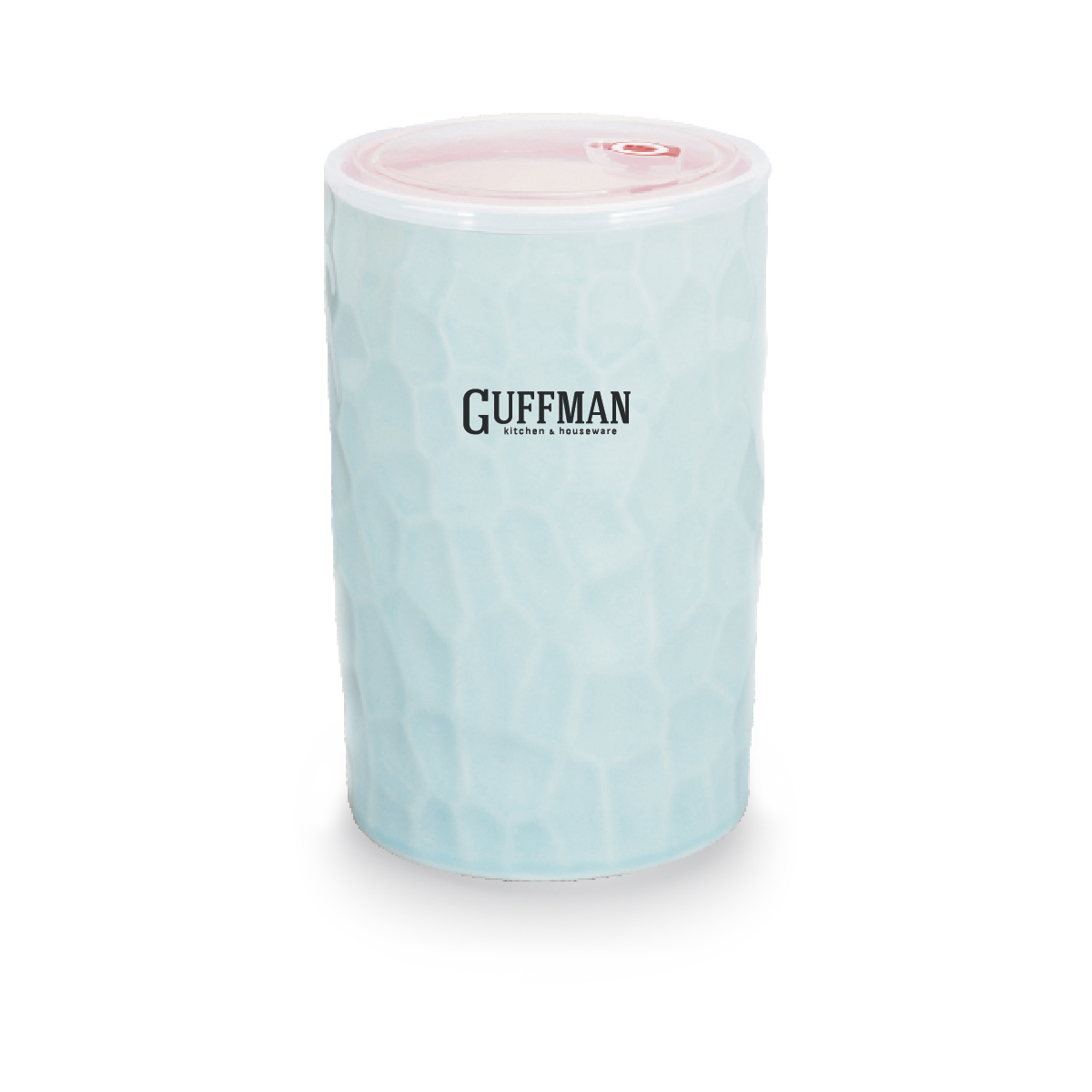 Банка керамическая Guffman 600 мл голубой банка для сыпучих продуктов ricco 1 2 л 11 2×11 2×14 5 см голубой