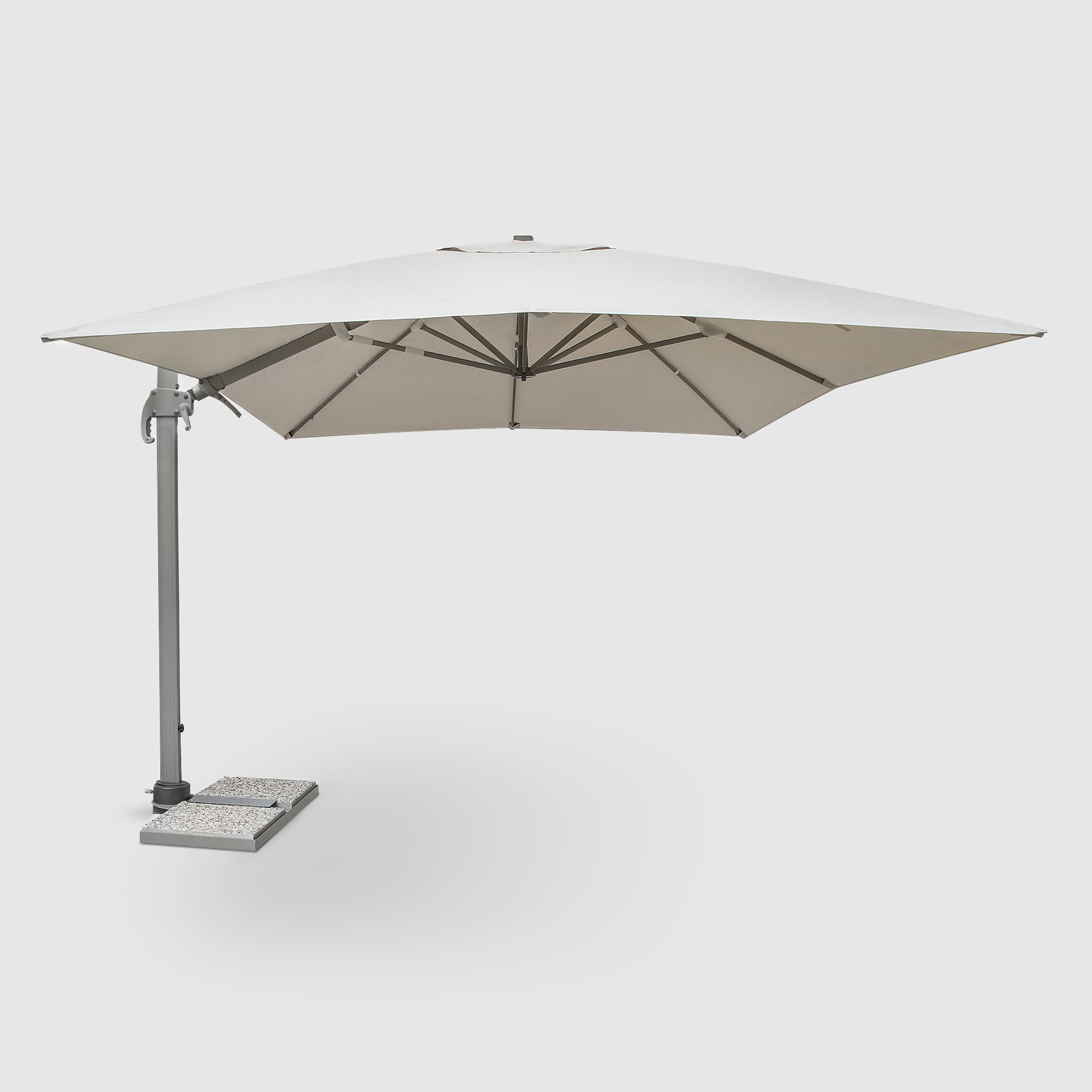 Зонт Bizzotto Saragozza с базой 300х400х275 см база для зонта bizzotto 0795045