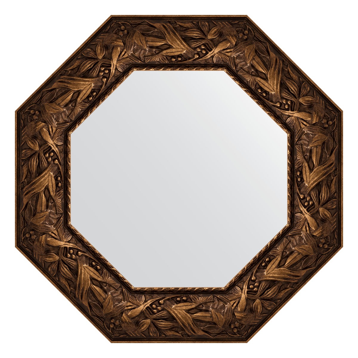 Зеркало в багетной раме Evoform византия бронза 99 мм 58,8х58,8 см