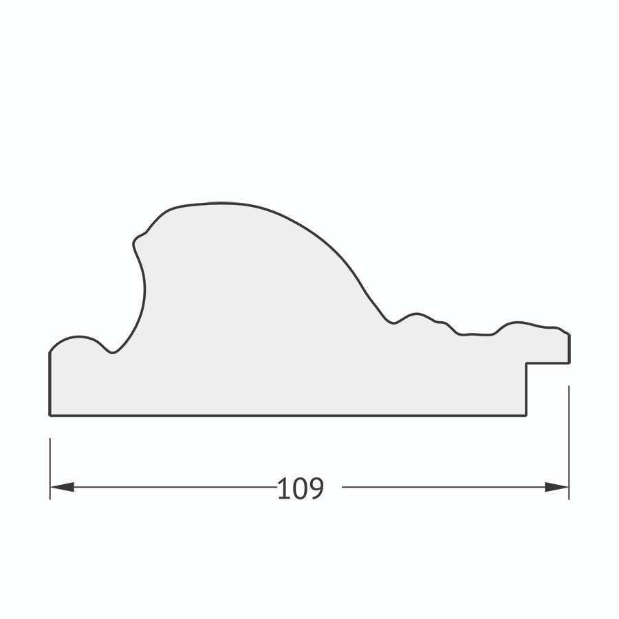 фото Зеркало в багетной раме evoform виньетка состаренная бронза 109 мм 60,6х60,6 см