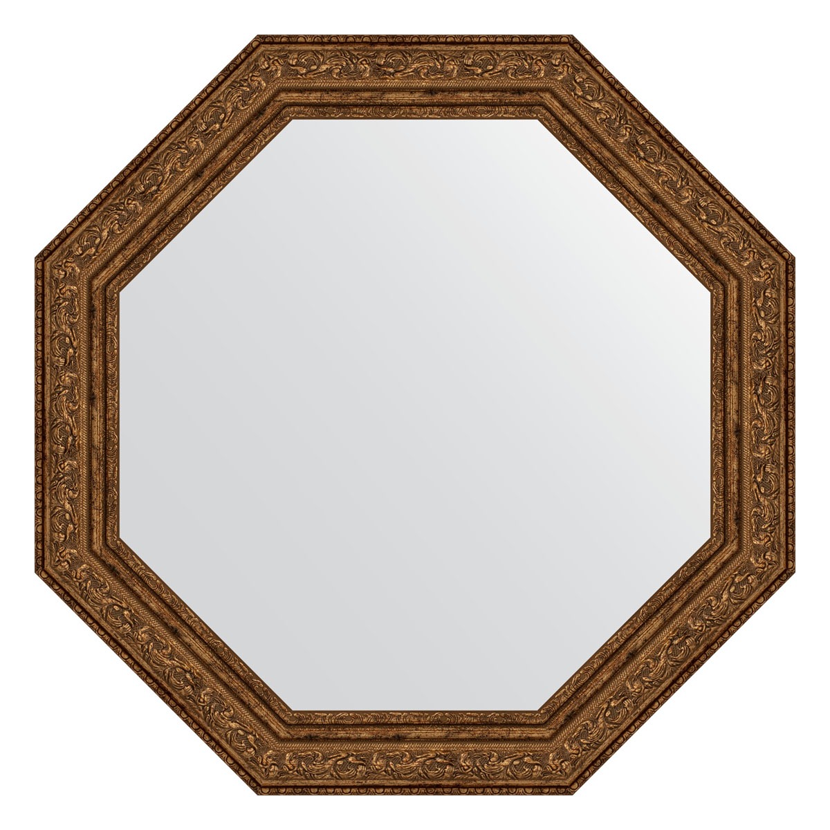 Зеркало в багетной раме Evoform виньетка состаренная бронза 56 мм 50,4х50,4 см зеркало с фацетом в багетной раме evoform состаренная бронза 66 мм 62х92 см