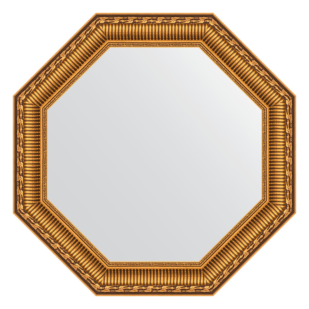 Зеркало в багетной раме Evoform золотой акведук 61 мм 50,4х50,4 см зеркало в багетной раме золотой акведук 61 мм 74 х 154 см evoform