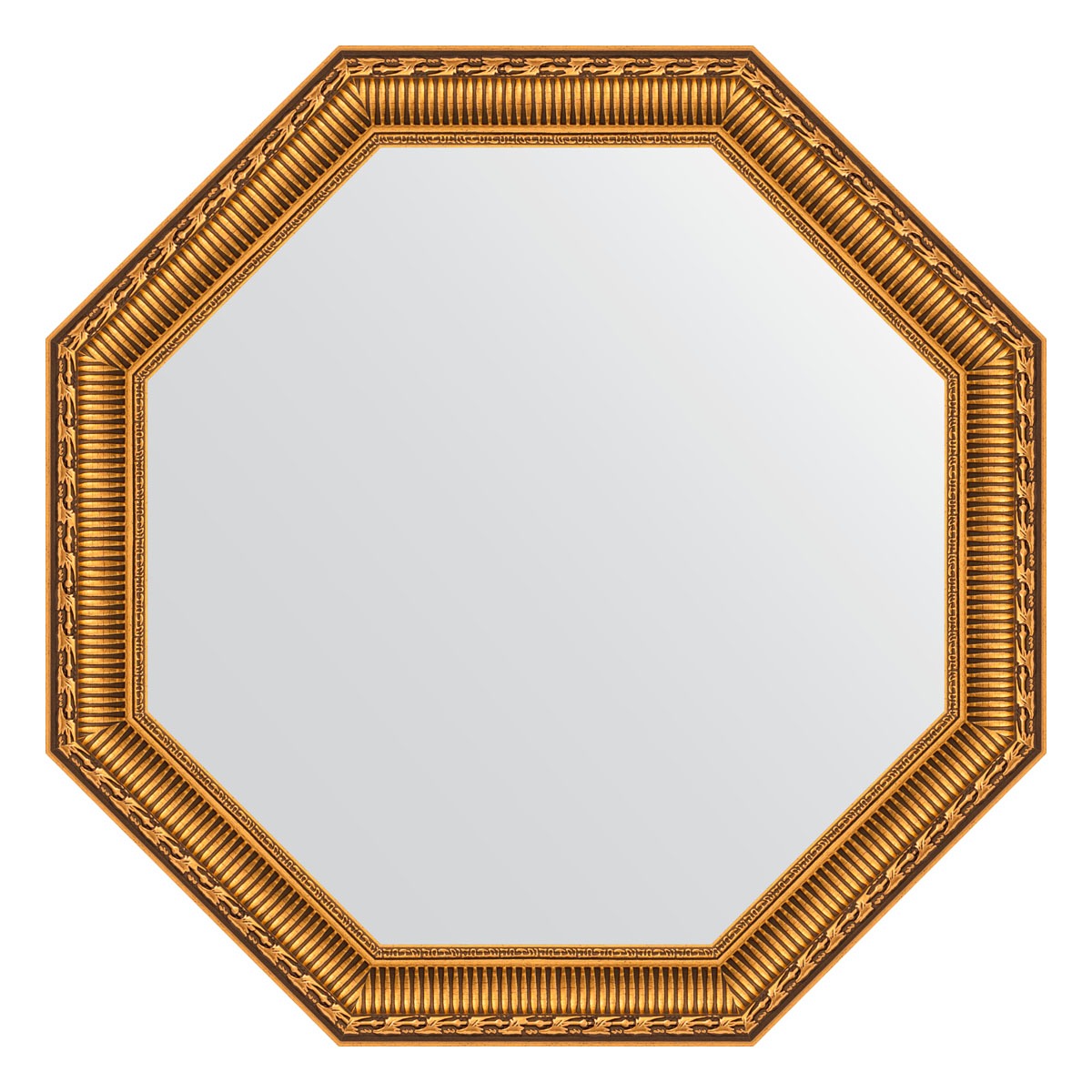Зеркало в багетной раме Evoform золотой акведук 61 мм 60,4х60,4 см зеркало в багетной раме золотой акведук 61 мм 74 х 154 см evoform