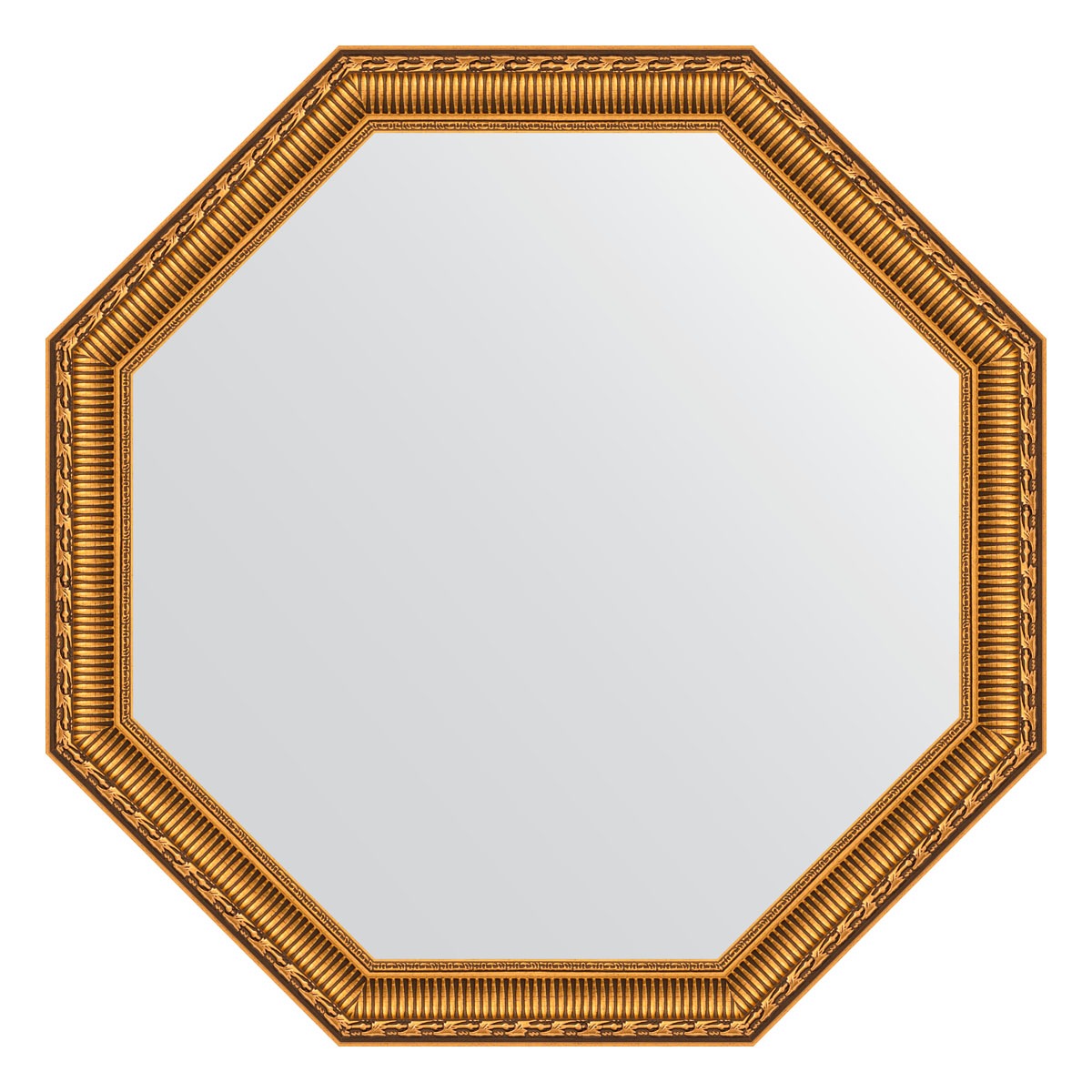 Зеркало в багетной раме Evoform золотой акведук 61 мм 70,4х70,4 см зеркало в багетной раме золотой акведук 61 мм 74 х 154 см evoform