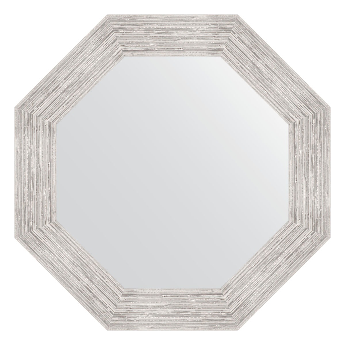 Зеркало в багетной раме Evoform серебряный дождь 70 мм 53,0х53,0 см