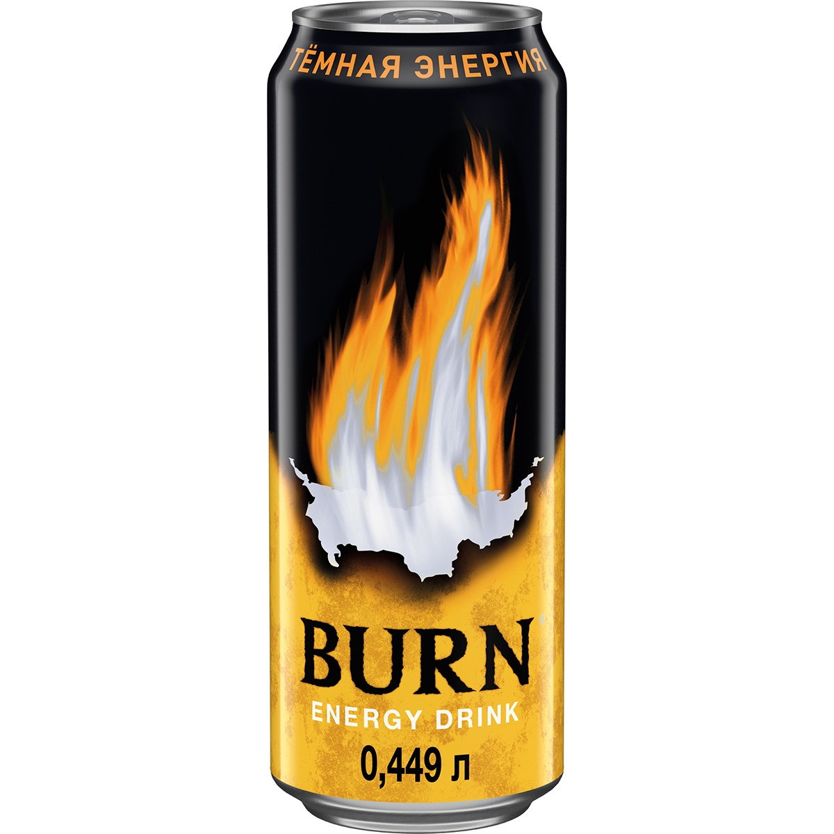 Напиток энергетический Burn Темная энергия 449 мл