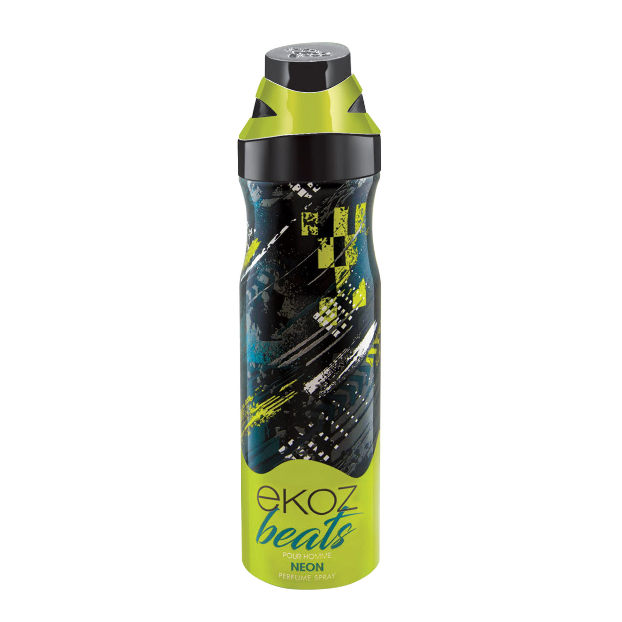 Дезодорант-спрей  парфюмированный  Ekoz Beats  Neon   мужской 200 мл парфюмированный спрей мист взрывной лайм и сладкая малина 100мл