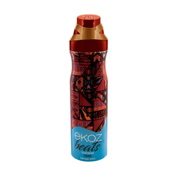 Дезодорант-спрей  парфюмированный  Ekoz Beats  Tribe женский 200 мл dior парфюмированный дезодорант спрей addict 100