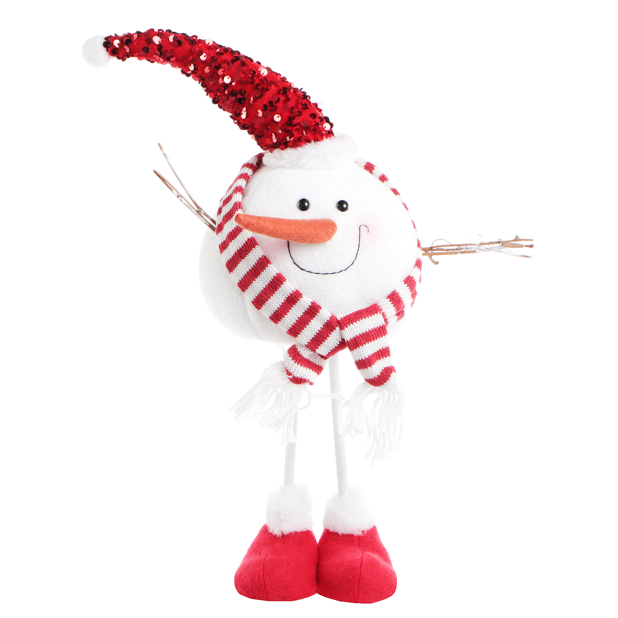 Снеговик в шарфе Sote Toys 40 см
