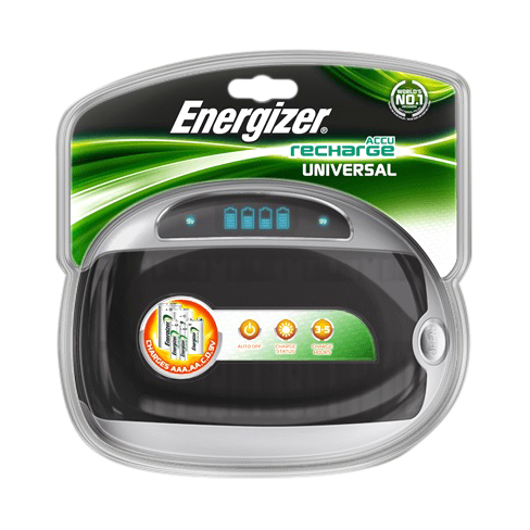 Устройство зарядное Energizer Charger Universal w/o batt, цвет черный