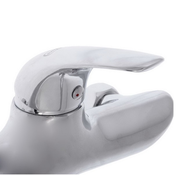 Смеситель для ванны Союзкран с длинным изливом SK1062, цвет серебряный - фото 2