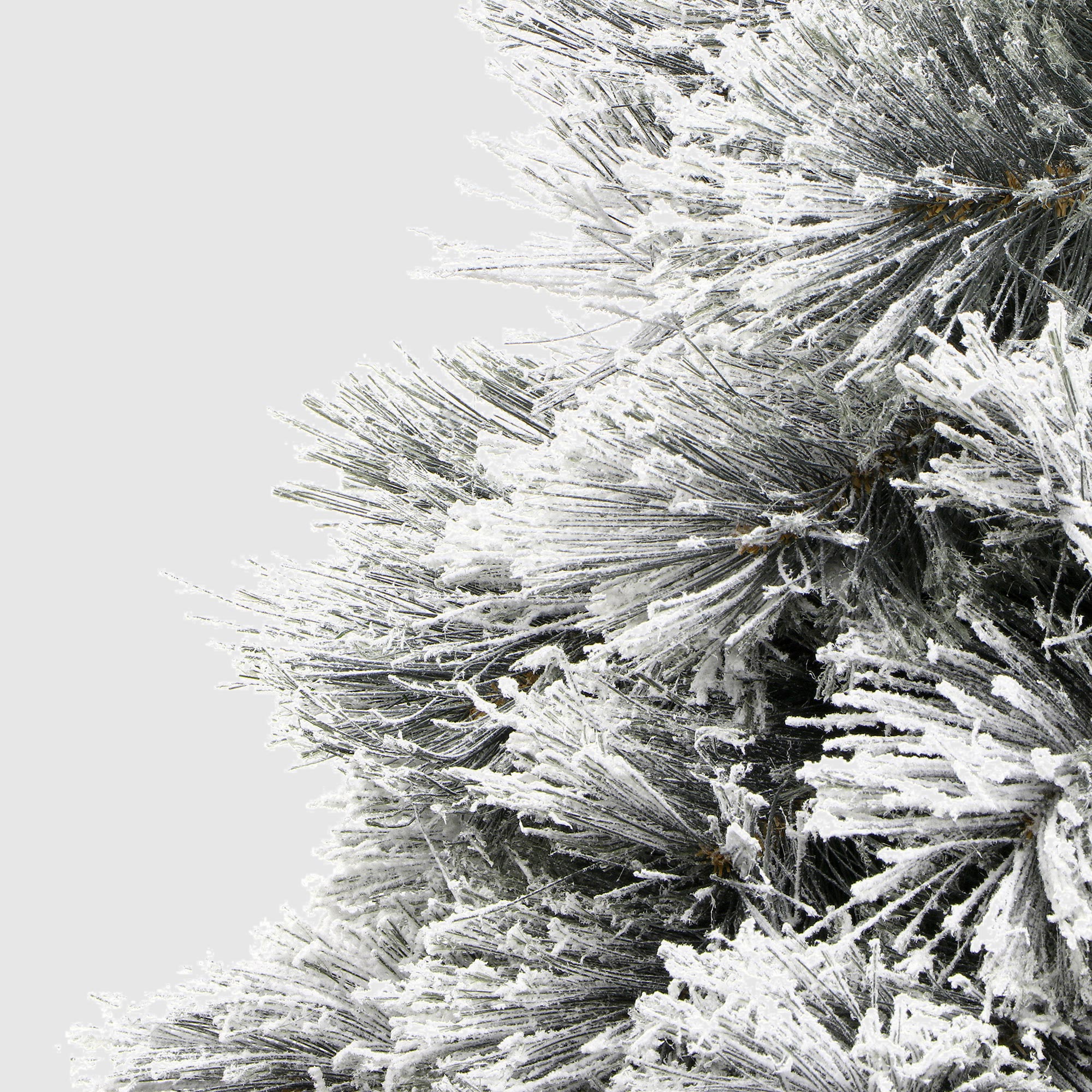 Ель новогодняя Imperial tree blck flock spruce 182см, цвет зеленый - фото 4